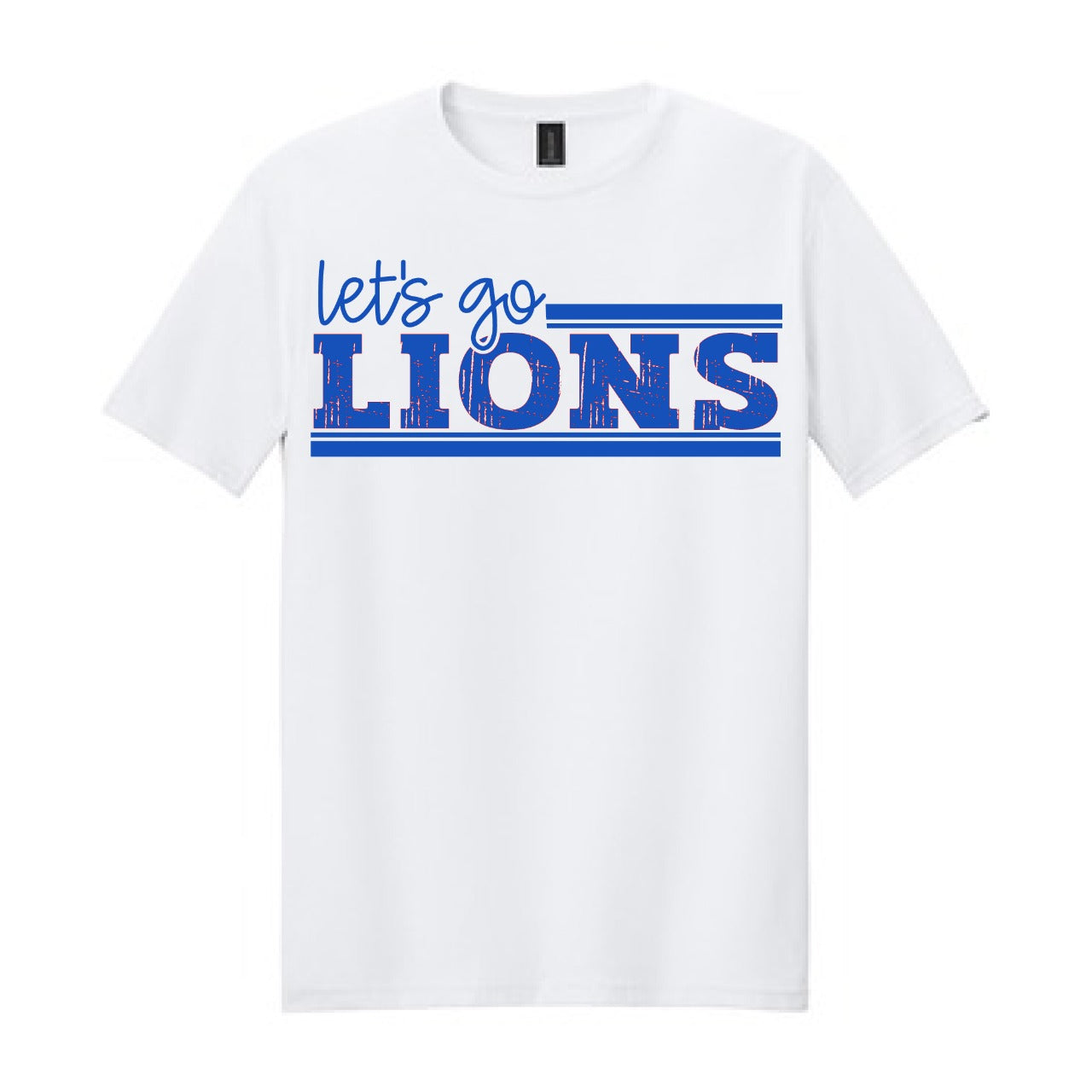 2025 Let's Go Lions - White