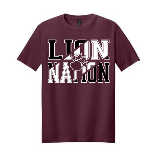 2025 Lions Nation - Maroon