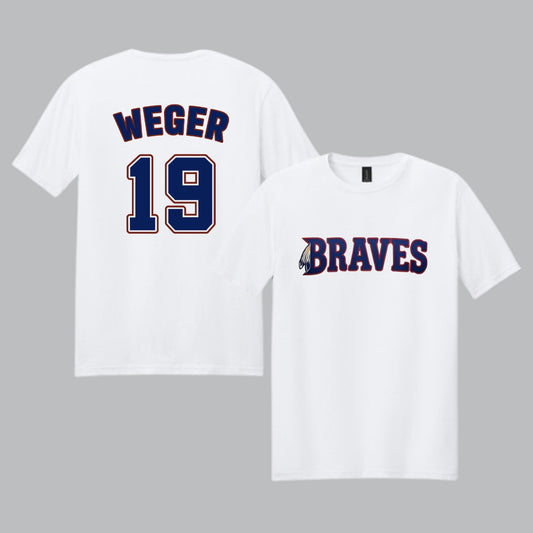2025 BRAVES-WEGER | PARENT SHIRT