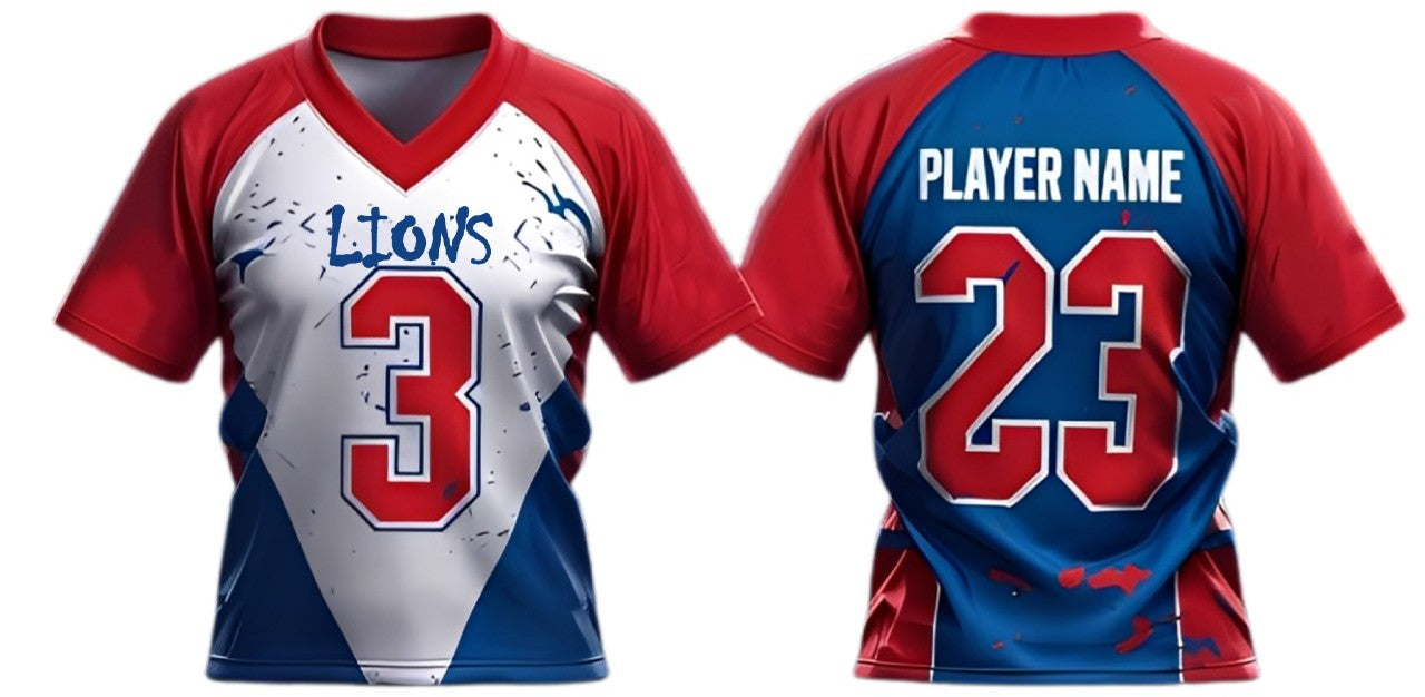 2025 Lions 6U Flag - Lovelace | Jersey