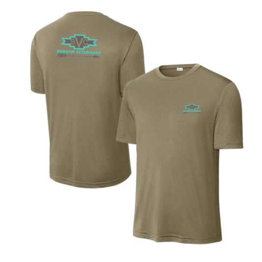 Bonham Vet Clinic Shirt - Coyote Brown