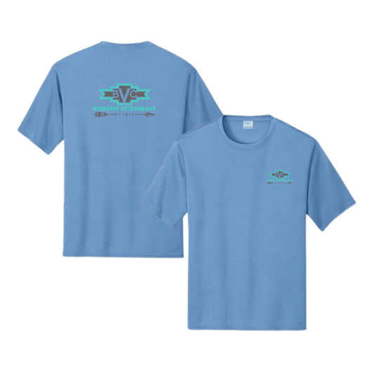 Bonham Vet Clinic Shirt - Carolina Blue