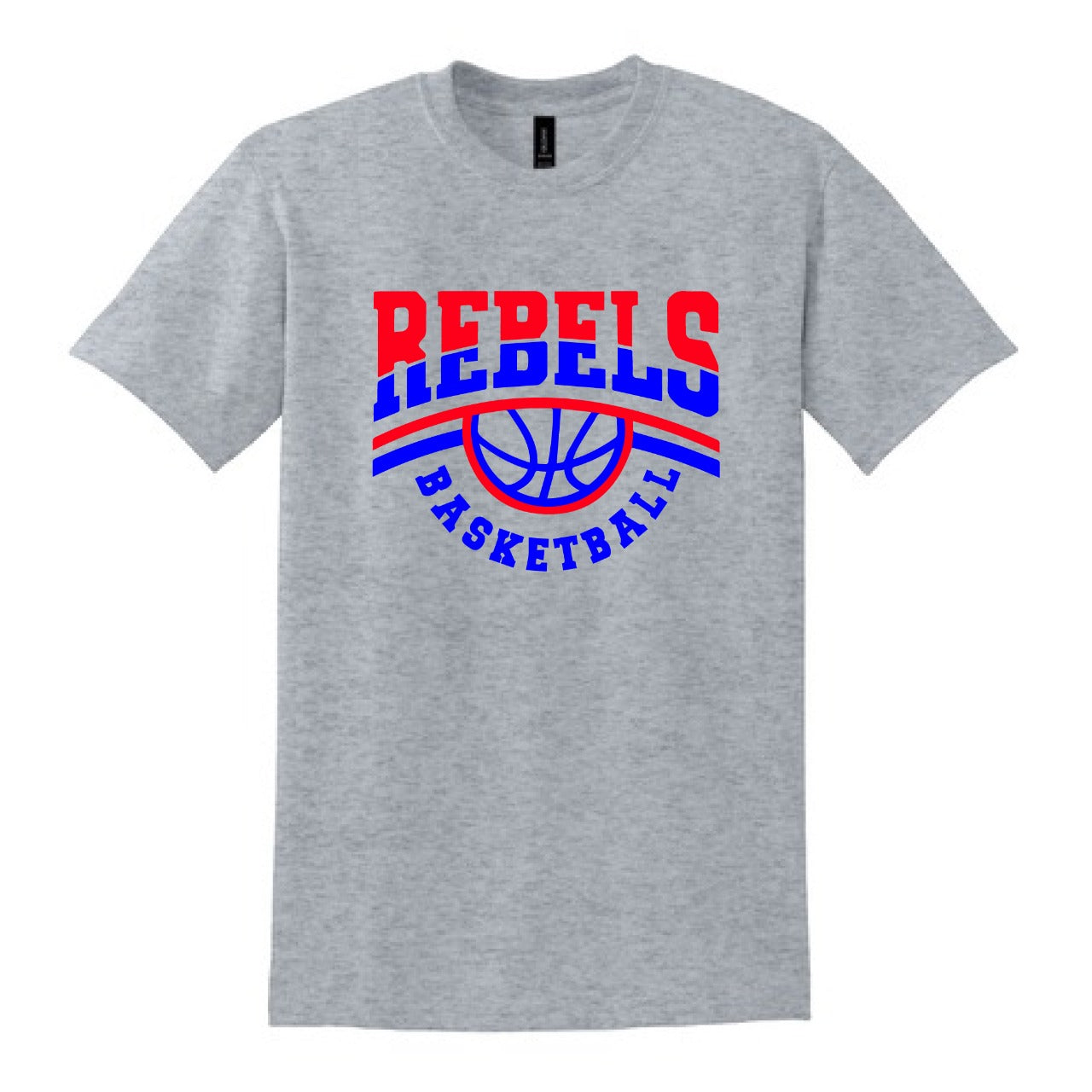2025 REBELS BASKETBALL - GREY