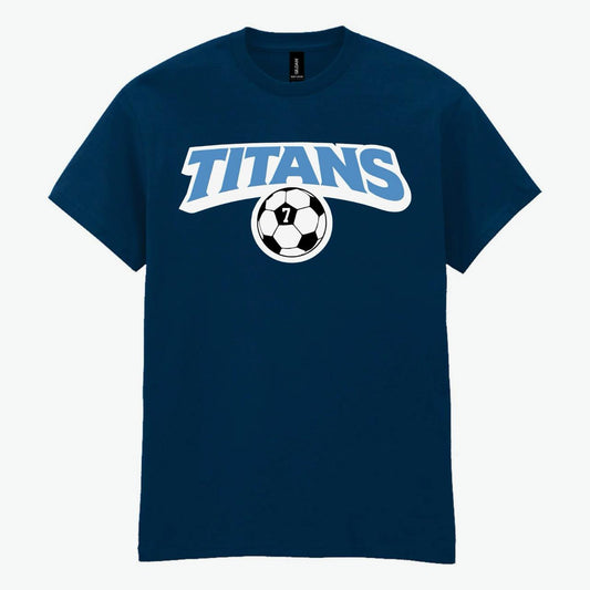 2026 Titans - Lovelace | Drifit Shirt - Navy/Lt Blue