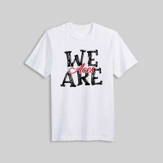 2026 WE ARE ACES - WHITE | TEE