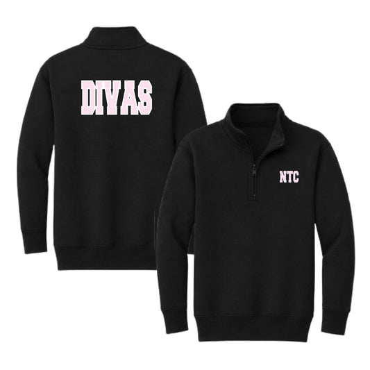 2026 NTC DIVAS - BLACK | 1/4 ZIP