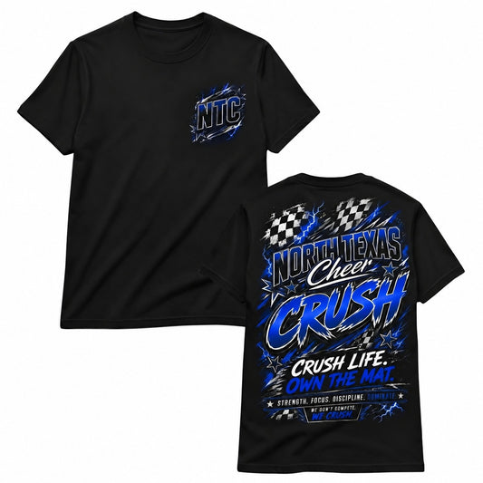 2026 CRUSH CHECKERED FLAG - BLACK | TEE