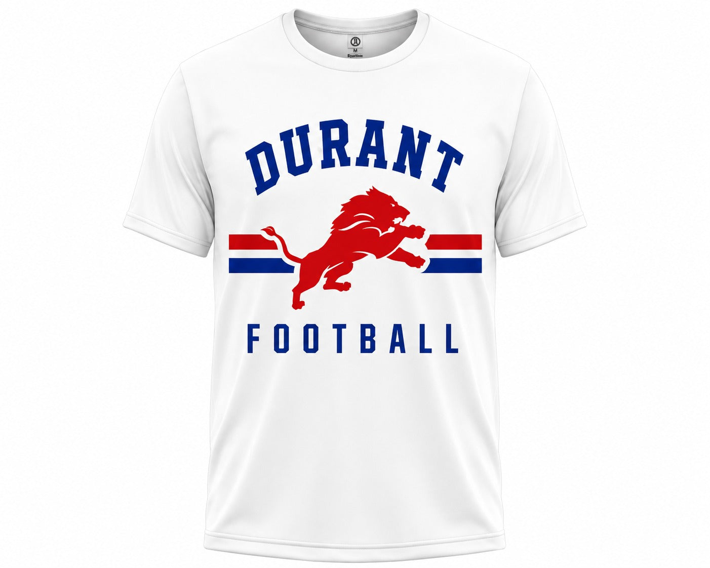 2026 Durant Football Retro Stripe