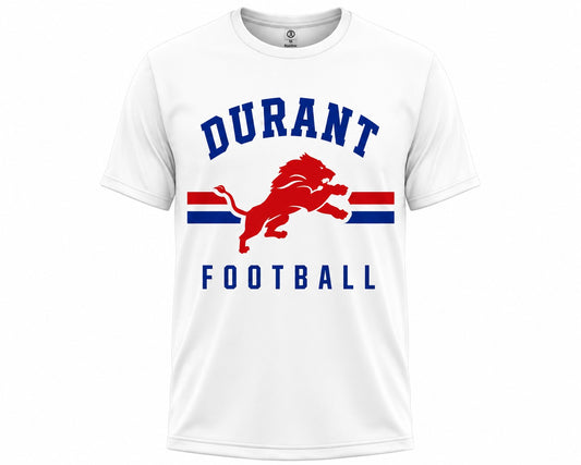2026 Durant Football Retro Stripe
