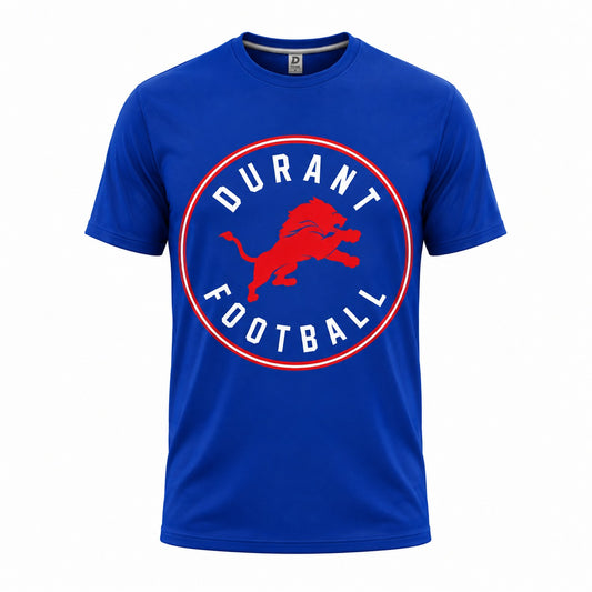 2026 Durant Football Circle Crest