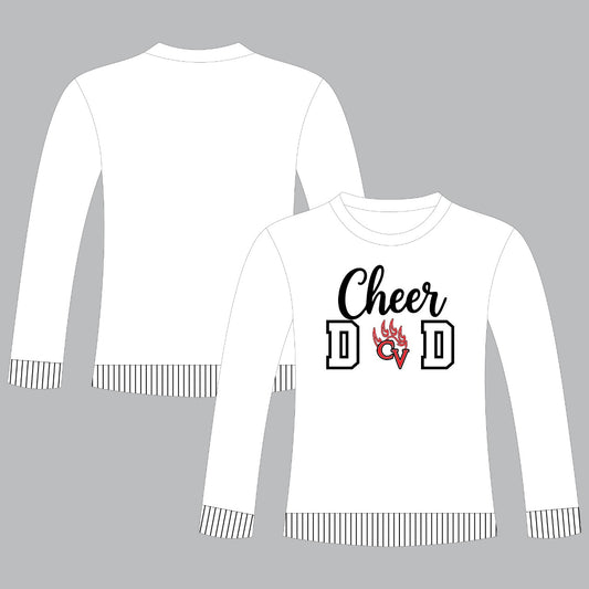 2025 Castle View | Cheer Dad Sweatshirt