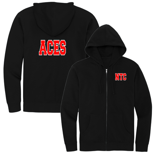 2026 NTC ACES - BLACK | FULL ZIP JACKET