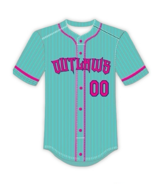2025 OUTLAWS 10U BASEBALL - KEMP | FULL BUTTON JERSEY
