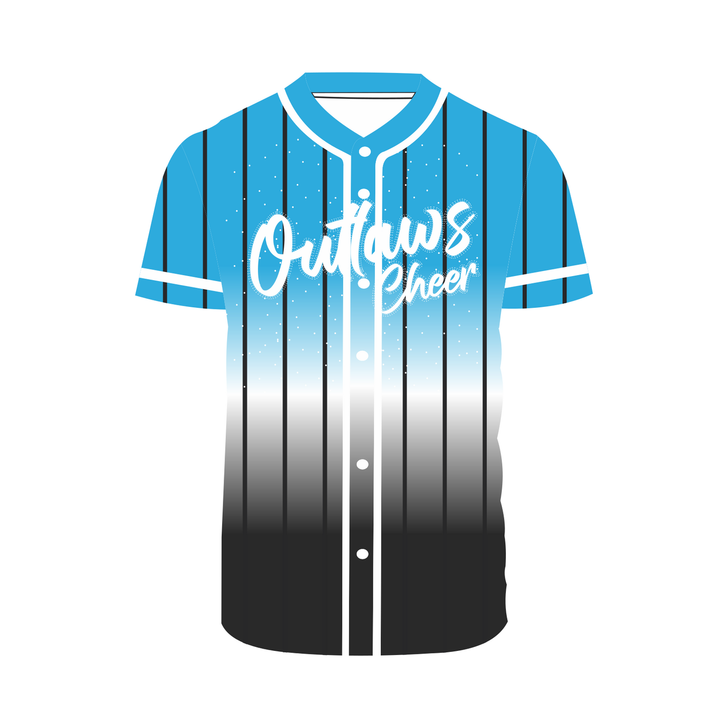 2025 Outlaws Sublimated Jersey w/ Rhinestones | Full Button